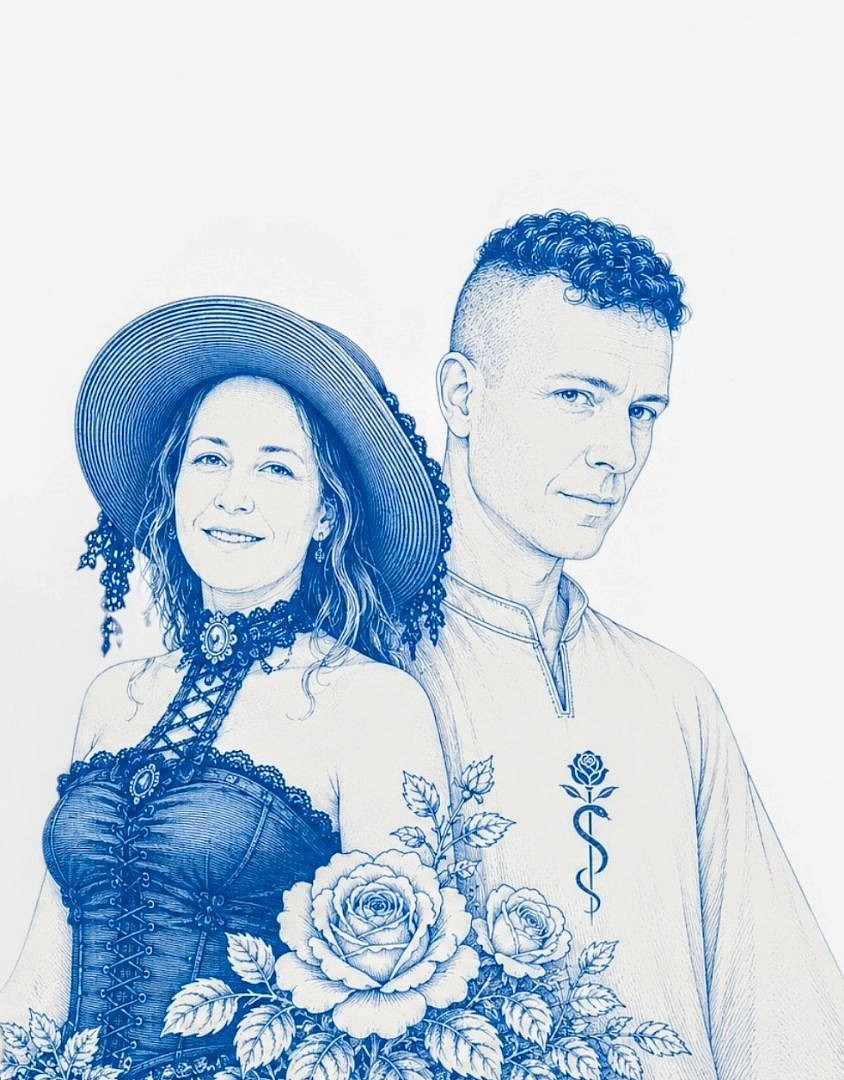 Les créateurs de Stephoria : Steph & Pier